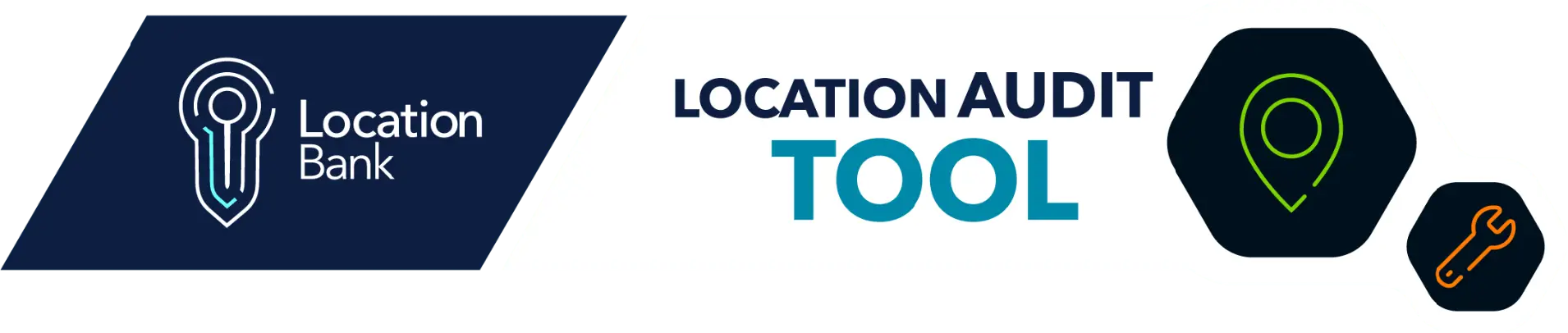 An icon representing an audit tool for location-based marketing and digital location solutions