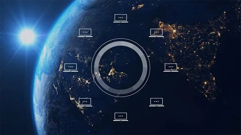 A world map with the Location Bank icon in the centre, surrounded by a spider diagram displaying various digital location marketing tools.